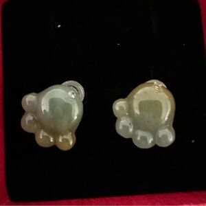 Cute Grade A Cat Paw Earrings